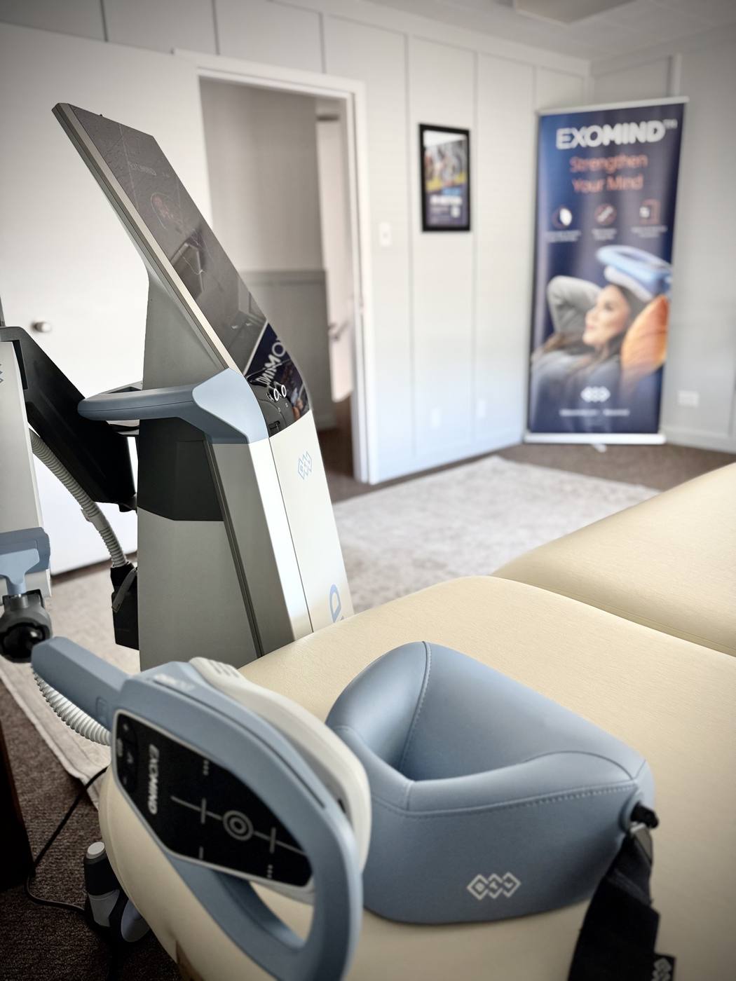 Exomind TMS in our Jerome mental health treatment room