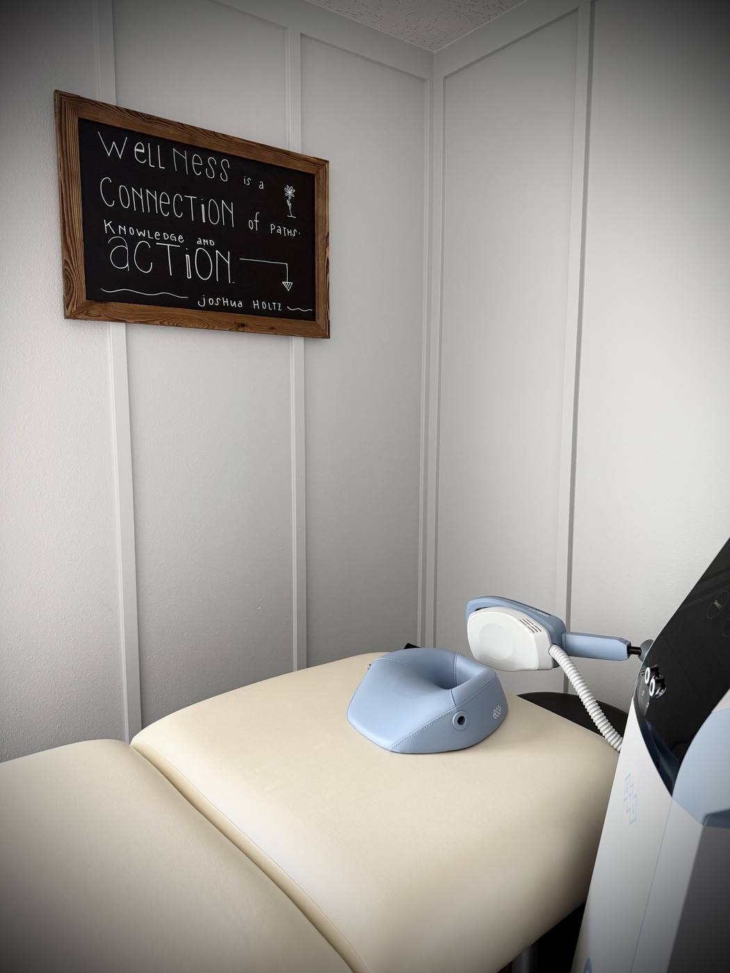 Exomind TMS treatment room at Central Idaho Wellness Center in Jerome